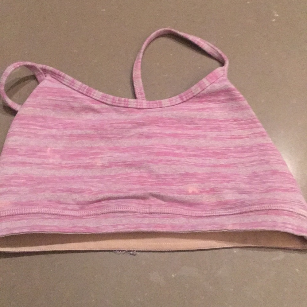 $3 as an add-on Lululemon. Flow y bra top size 4